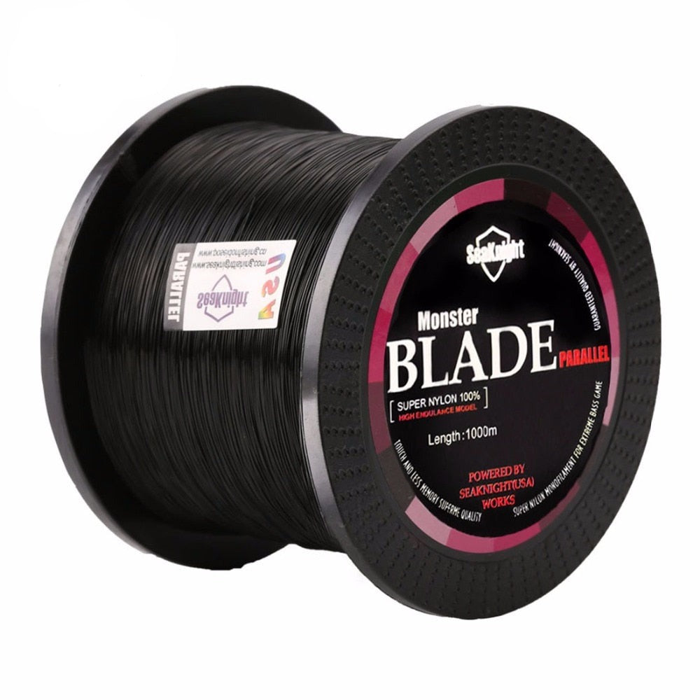 Blade 500M 1000M Nylon Line 2-35LB Japan Material Monofilament Line Super Strong Carp Fishing