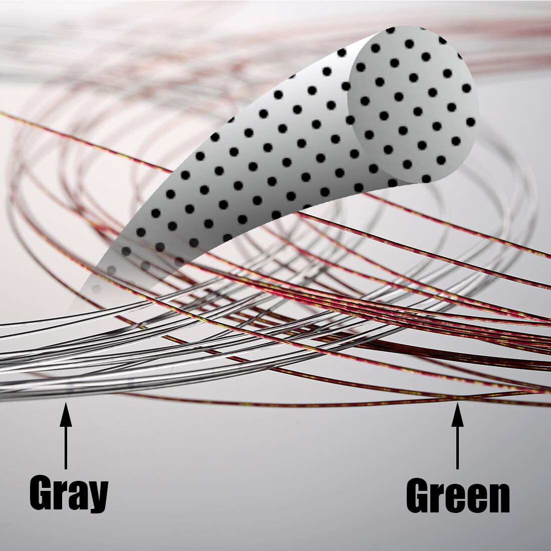 Bionic Master Series 150M Spotted Nylon Fishing Line Monofilament Line Bionic Design Speckle