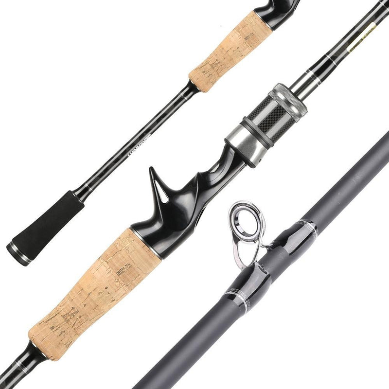 Falcon 1.98M 2.1M 2.4M Fishing Rod 2 Tips UL/L/ML/M/MH Power 2 Sections Carbon Rod