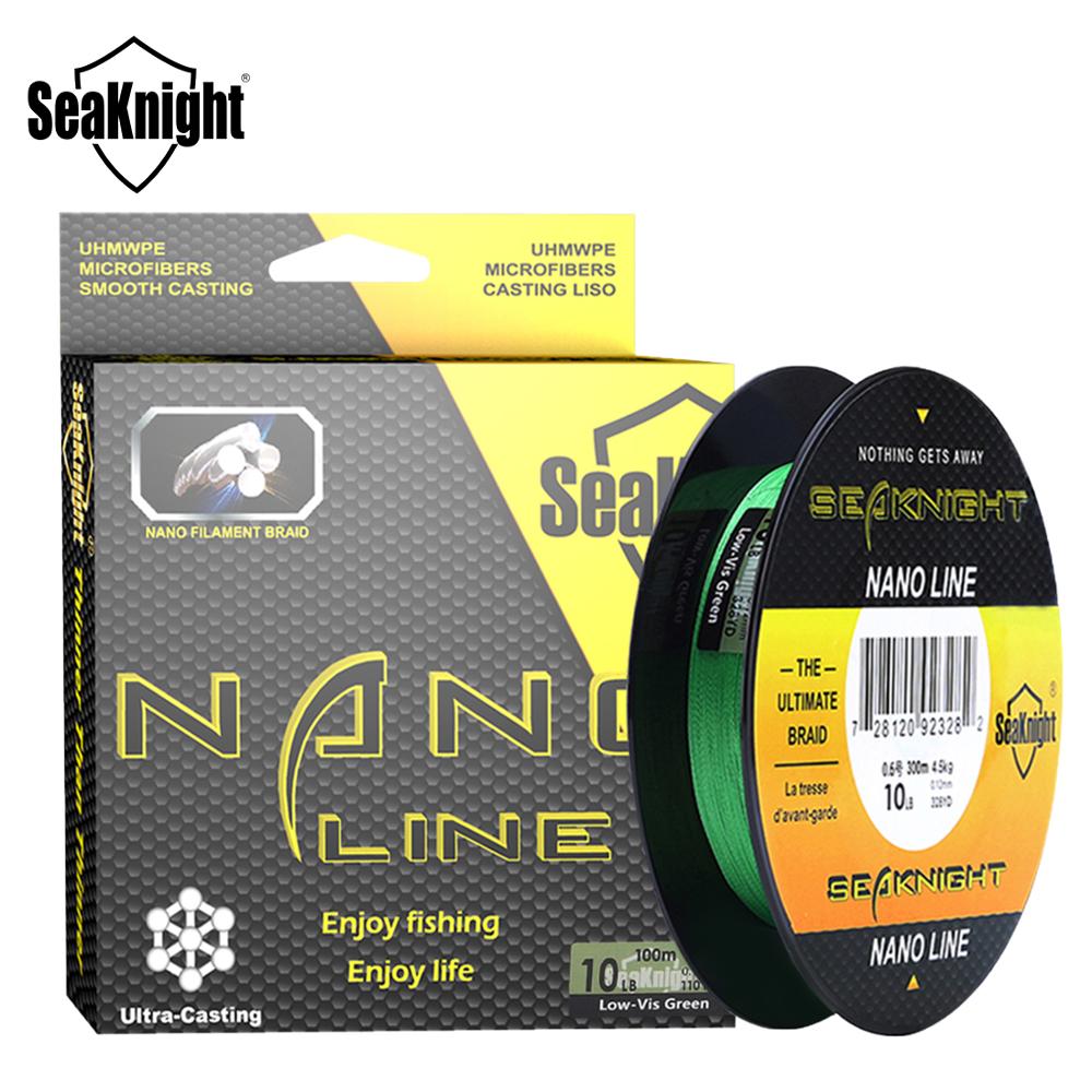 Nano 100M 300M 4 Strands Braided Fishing Lines Multifilament PE Fishing Line 4LB 6LB 8LB