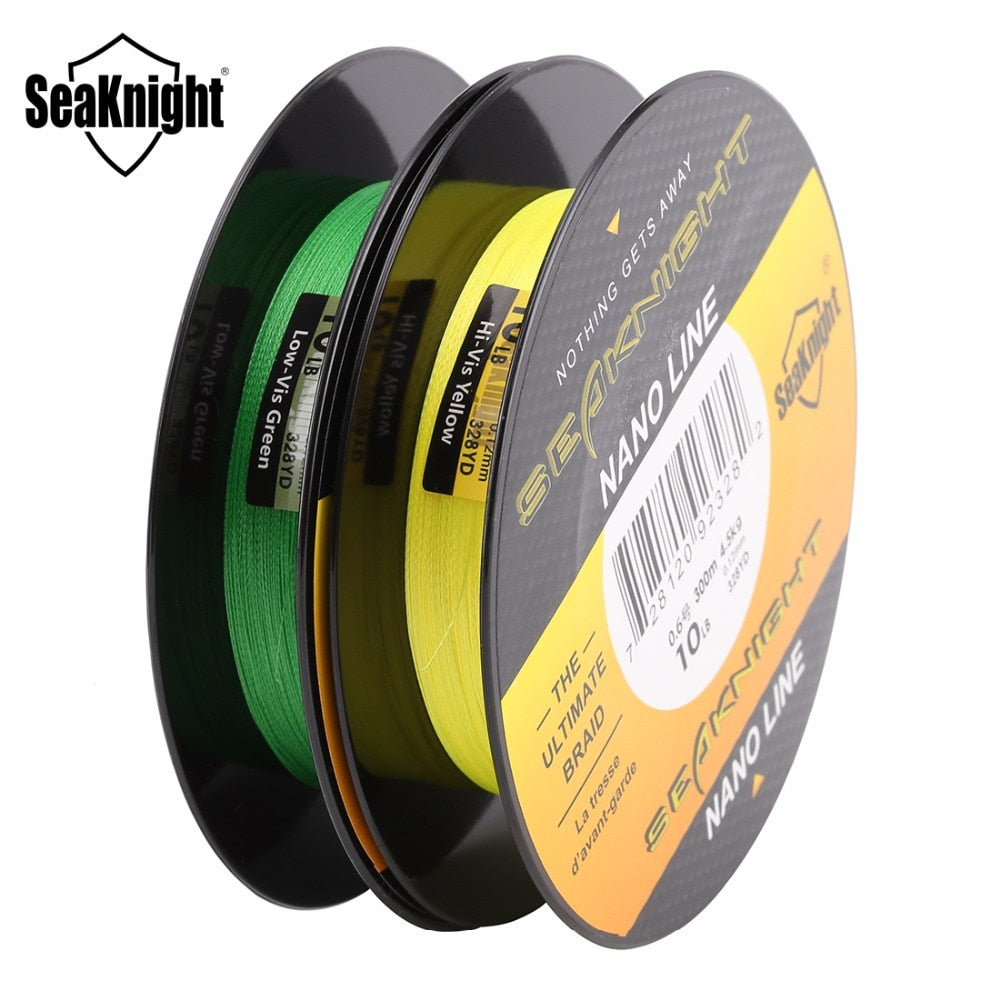 Nano 100M 300M 4 Strands Braided Fishing Lines Multifilament PE Fishing Line 4LB 6LB 8LB