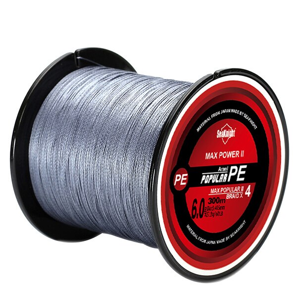 TriPoseidon 300M 500M 1000M PE Fishing Line 4 Strands Braided Fishing Line 8-80LB