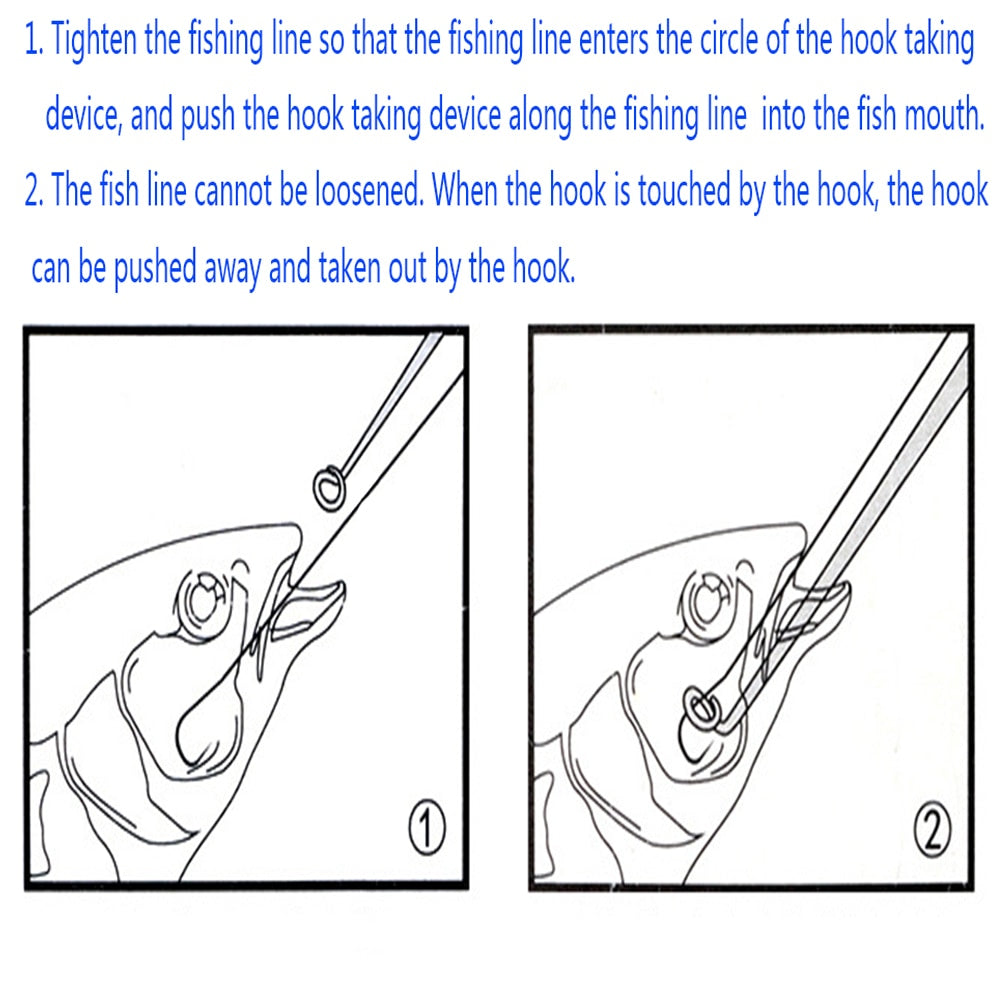 Extractor Fish hook Disconnect Remove Quick Disconnect Device for Fish Tools Portable Fishing