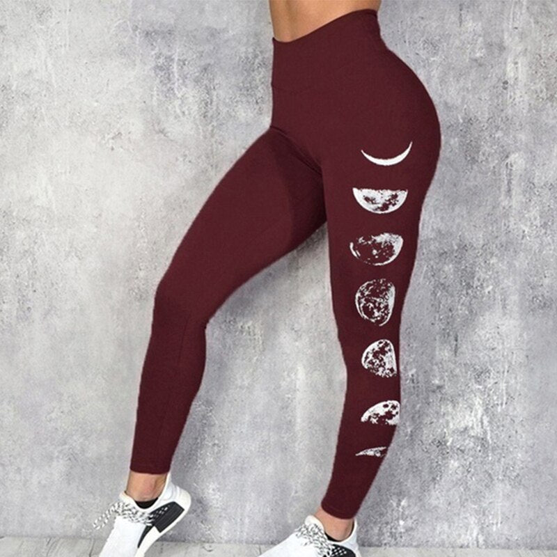 Sexy Fitness Women Gym Leggings Push Up High Waist Pocket Workout Slim Leggins Fashion Casual
