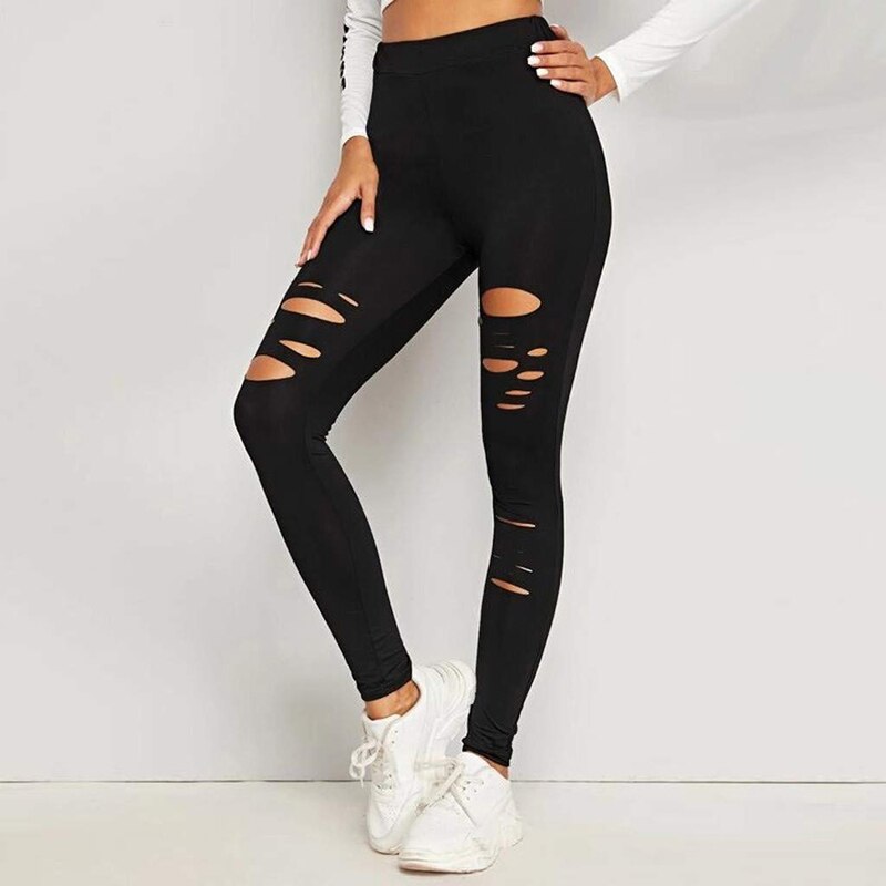 Sexy Fitness Women Gym Leggings Push Up High Waist Pocket Workout Slim Leggins Fashion Casual