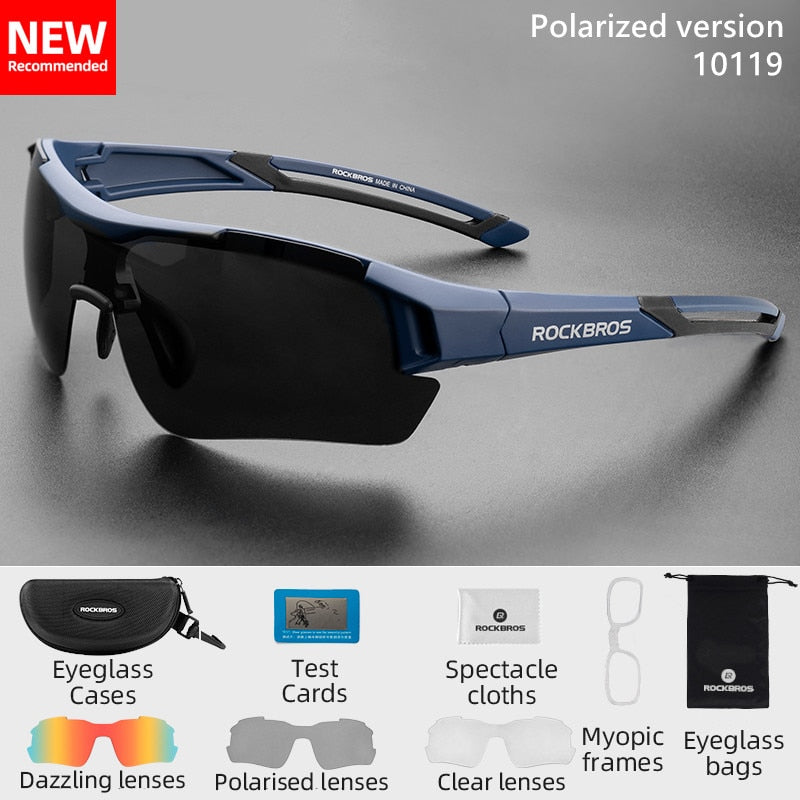  ROCKBROS Polarized Sunglasses Cycling Sunglasses for