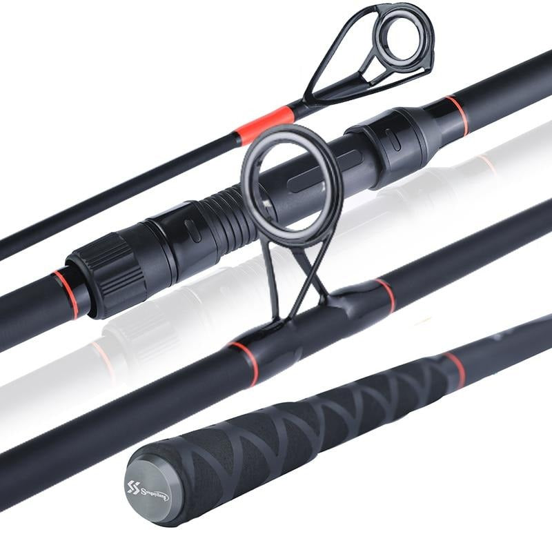 3m 3.6m Top Quality Carbon Fiber Carp Fishing Rod Portable 3.5LB 6/7 Section Spinning Feeder