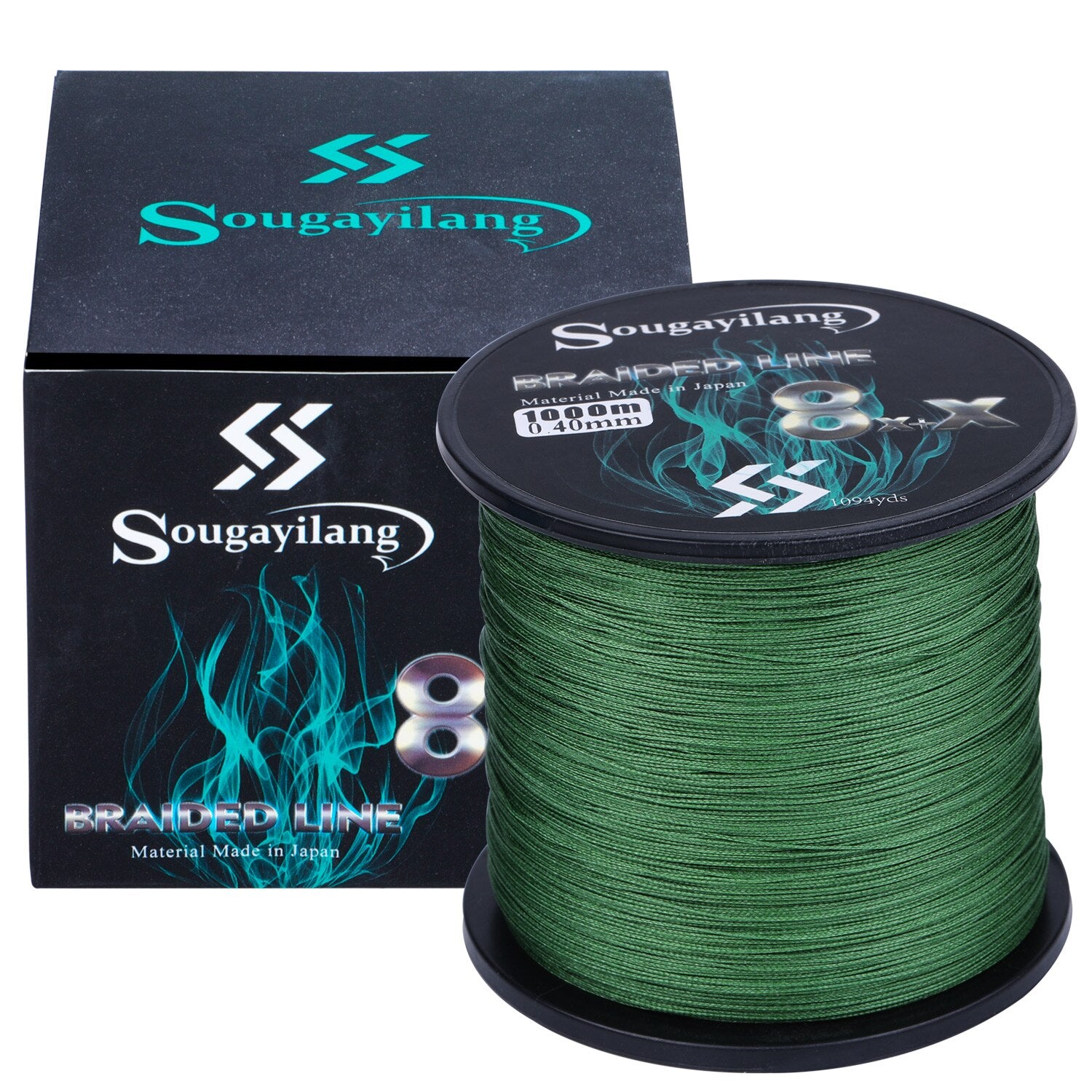 Sougayilang 8x+x 9 Strands Braided PE Fishing Line 300M 500M 1000M Strong Fishing Line Multifilament