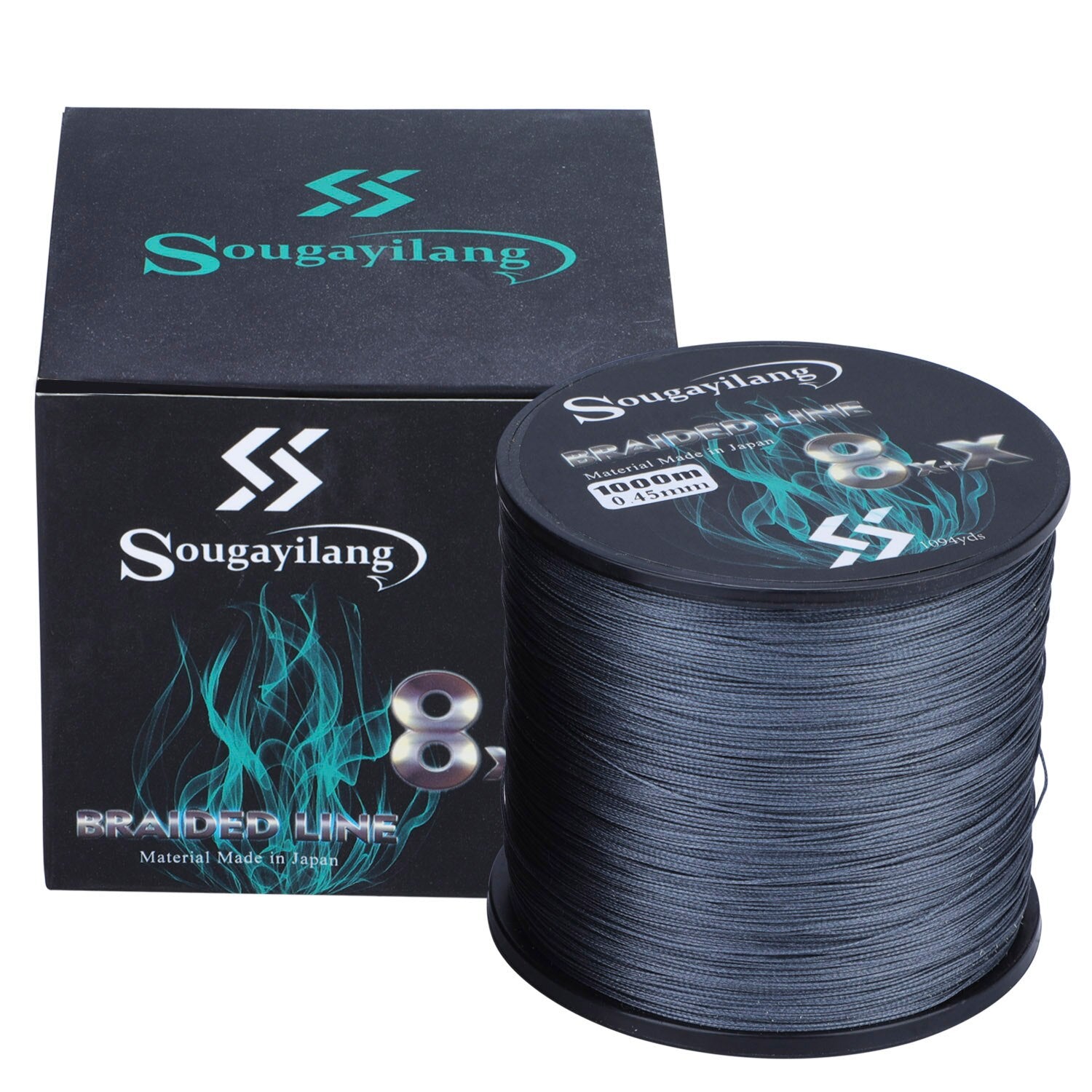Sougayilang 8x+x 9 Strands Braided PE Fishing Line 300M 500M 1000M Strong Fishing Line Multifilament