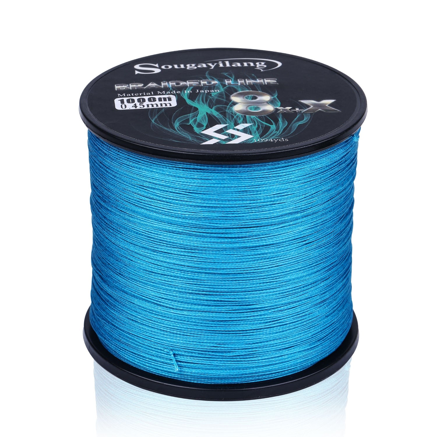 Sougayilang New 9 Strands Strong PE Fishing Line 300M 500M 1000M  Strong Abrasion Resistance