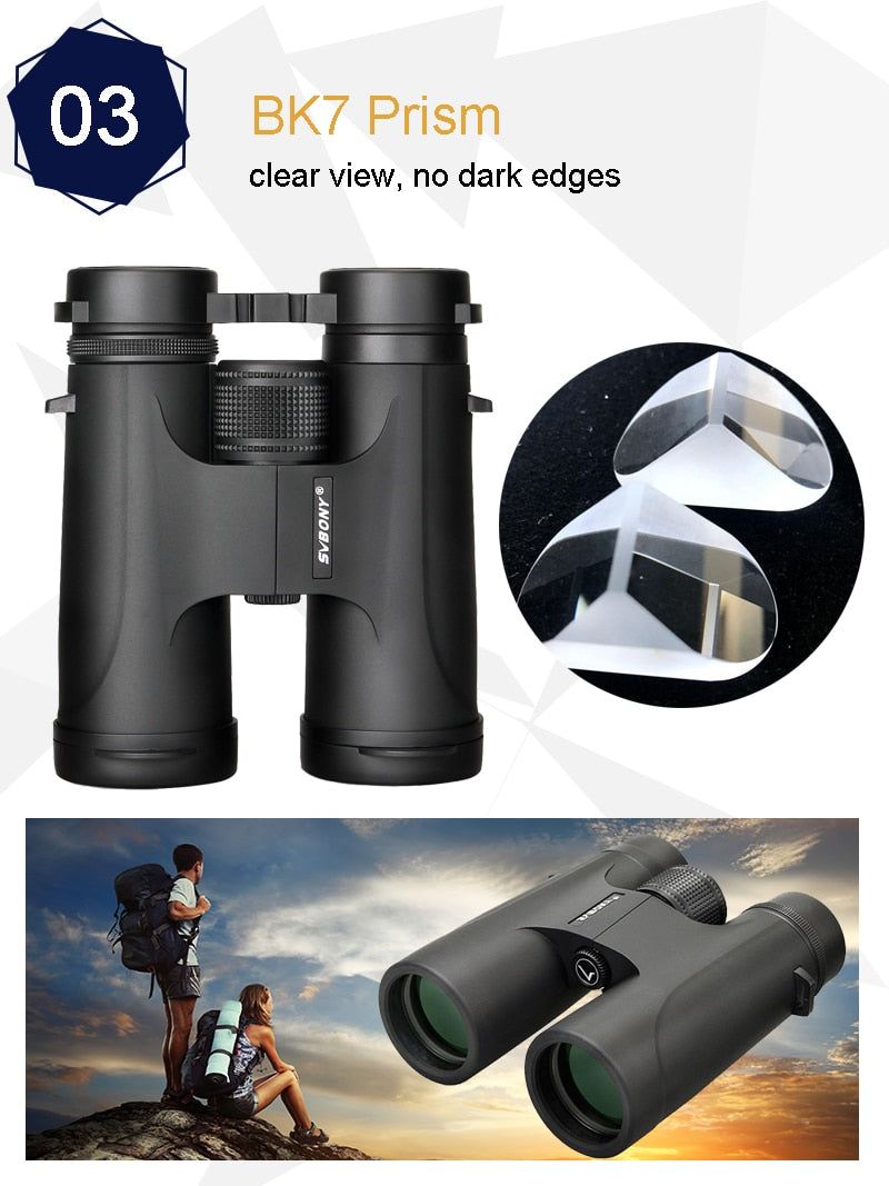 Binoculars 10X42/8X32 Professional Tourism Binoculars long range Waterproof HD Powerful Telescope