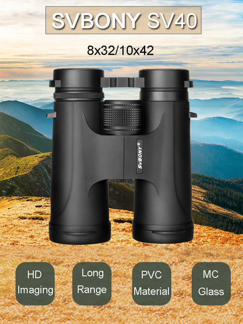 Binoculars 10X42/8X32 Professional Tourism Binoculars long range Waterproof HD Powerful Telescope