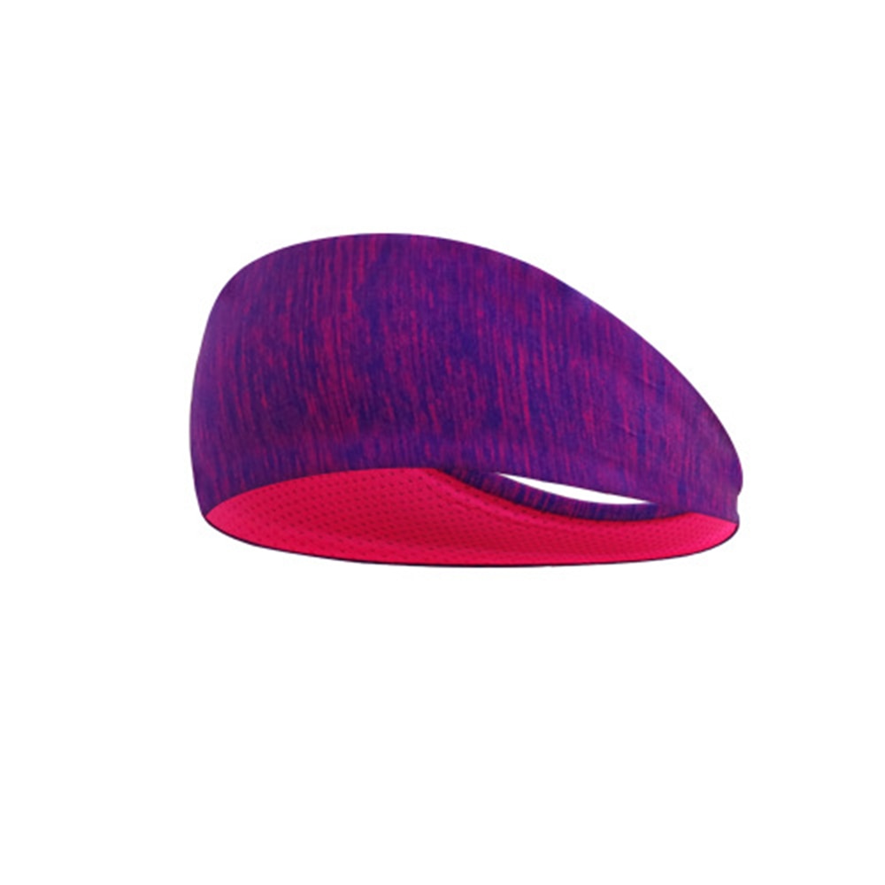 Sweatband for Men Women Elastic Sport Hairbands Head Band Yoga Headbands Headwear Headwrap Sports