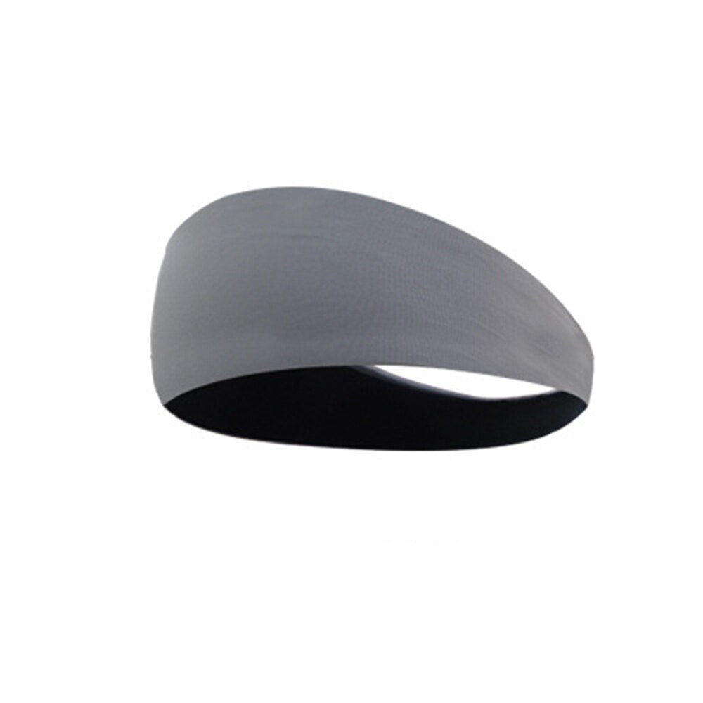Sweatband for Men Women Elastic Sport Hairbands Head Band Yoga Headbands Headwear Headwrap Sports