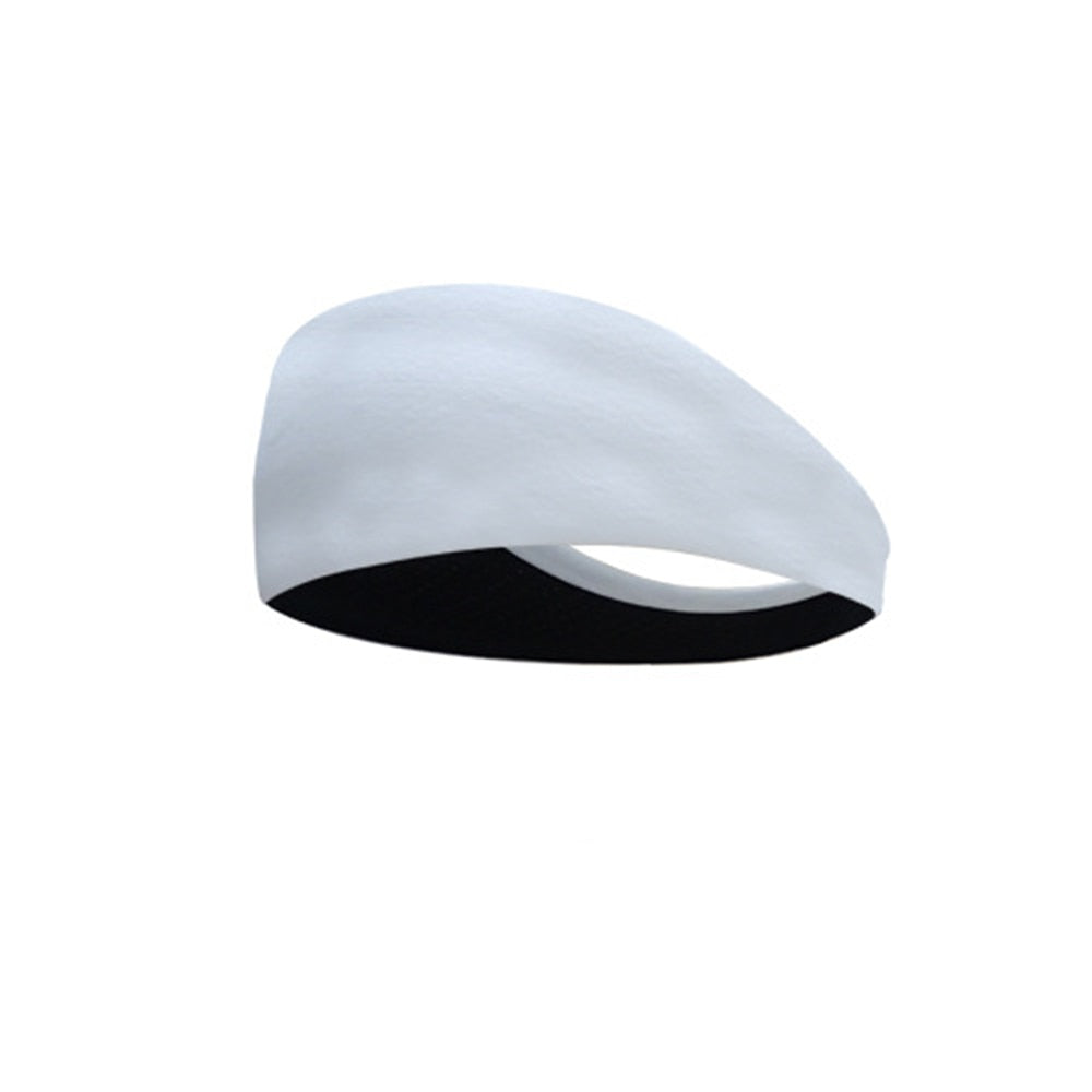 Sweatband for Men Women Elastic Sport Hairbands Head Band Yoga Headbands Headwear Headwrap Sports