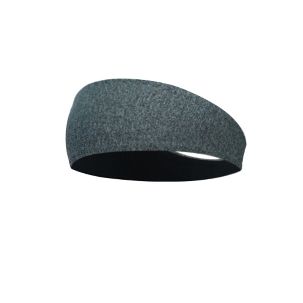 Sweatband for Men Women Elastic Sport Hairbands Head Band Yoga Headbands Headwear Headwrap Sports