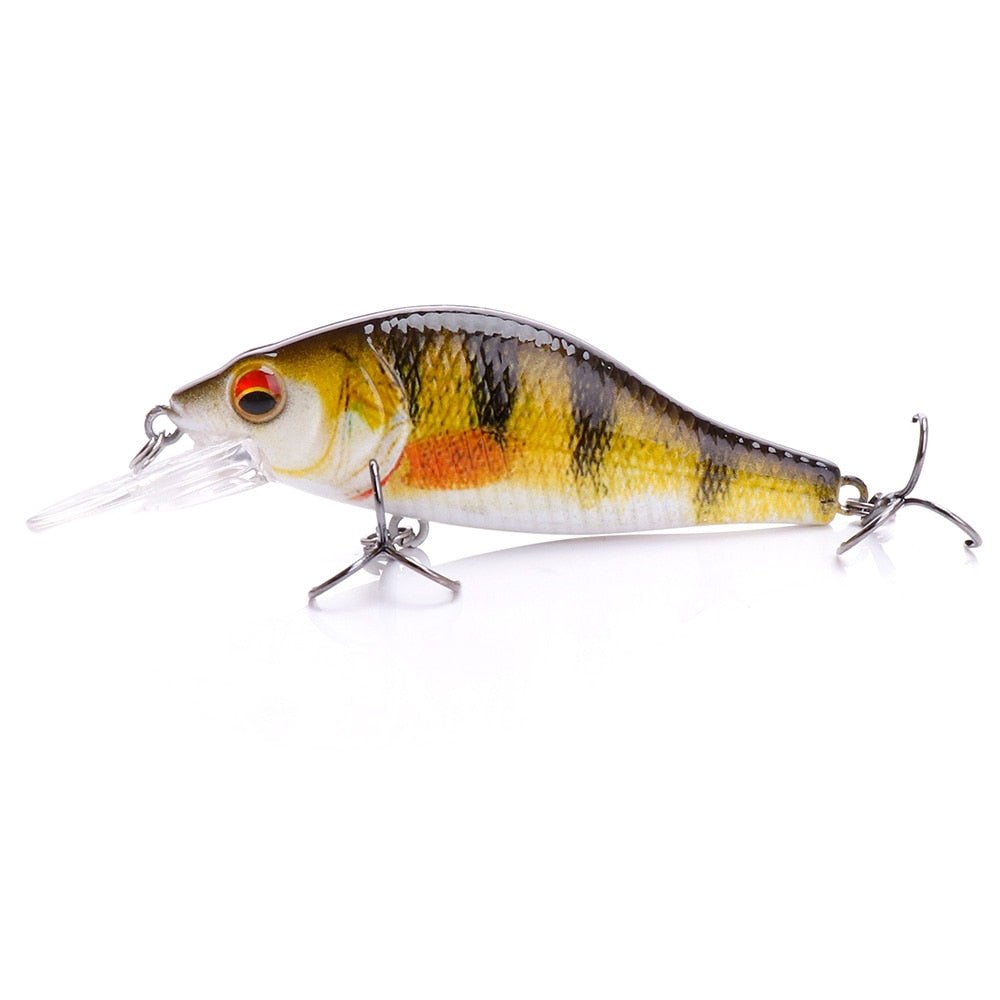 TREHOOK 4g/11g/22g Black Minnow Wobblers Pike Fishing Lure Artificial Bait Hard Swimbait Mini Crankbaits Fsihing Tackle Lures