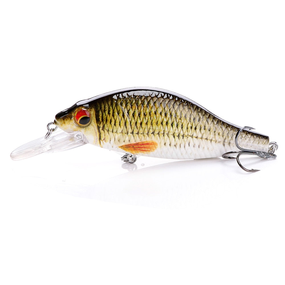 TREHOOK 4g/11g/22g Black Minnow Wobblers Pike Fishing Lure Artificial Bait Hard Swimbait Mini Crankbaits Fsihing Tackle Lures