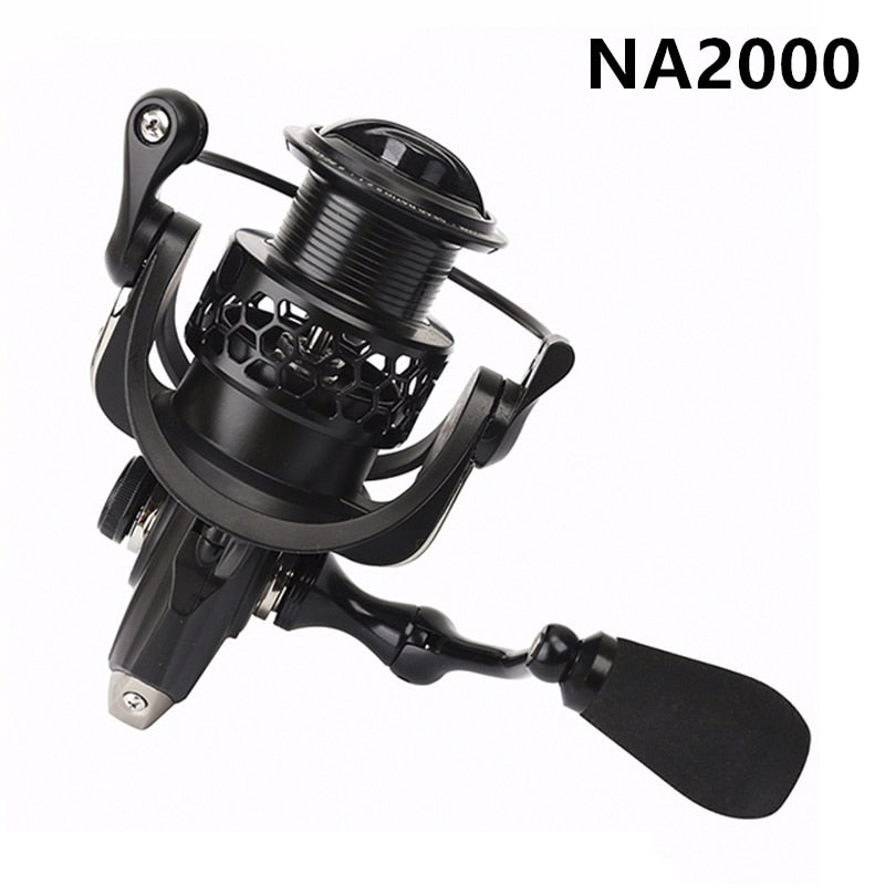 Tsurinoya NA 2000 3000 4000 5000 Saltwater Spinning Fishing Reel 9BB Speed Ratio 5.2:1 Aluminum Spool Carp Fishing Reel