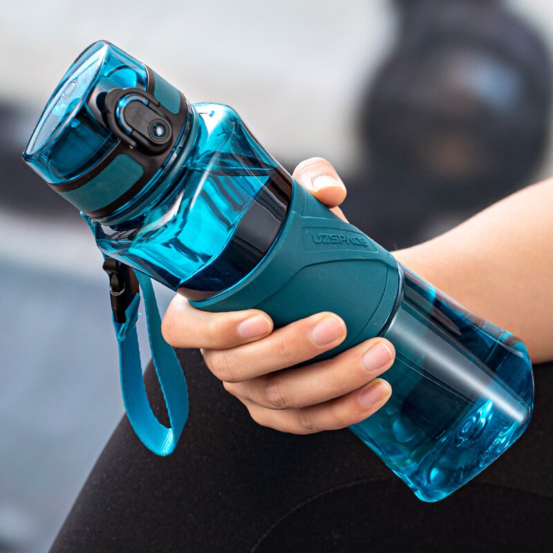 500ml Sports Water Bottle BPA Free Portable Leakproof Creative Tritan Plastic Cup Outdoor