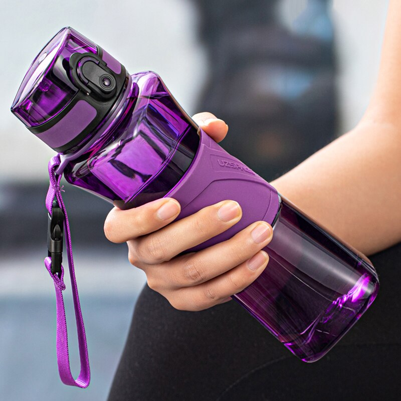 500ml Sports Water Bottle BPA Free Portable Leakproof Creative Tritan Plastic Cup Outdoor