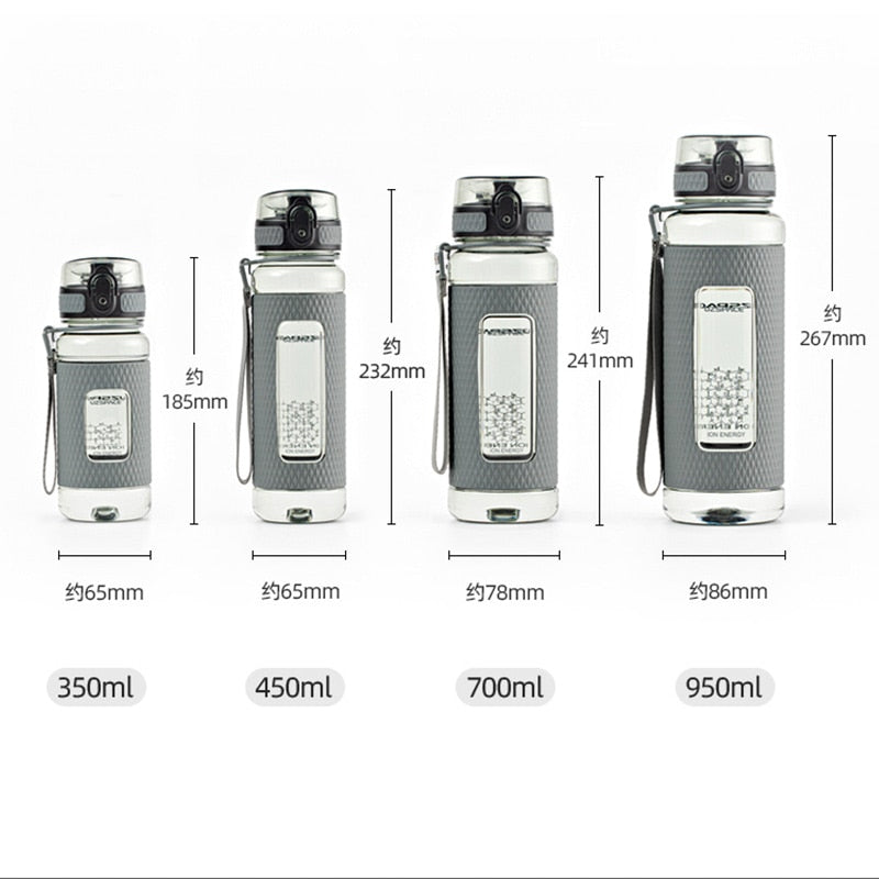Sport Water Bottles BPA Free Portable Gym Anti-fall Leak-proof Large Capacity Fitness Kettle Tritan