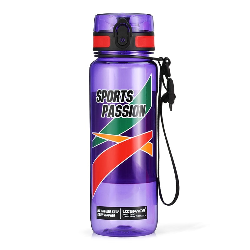 Sport Water Bottles Large Capacity male Portable Creative Trend Kettle Outdoor fitness Space Plastic