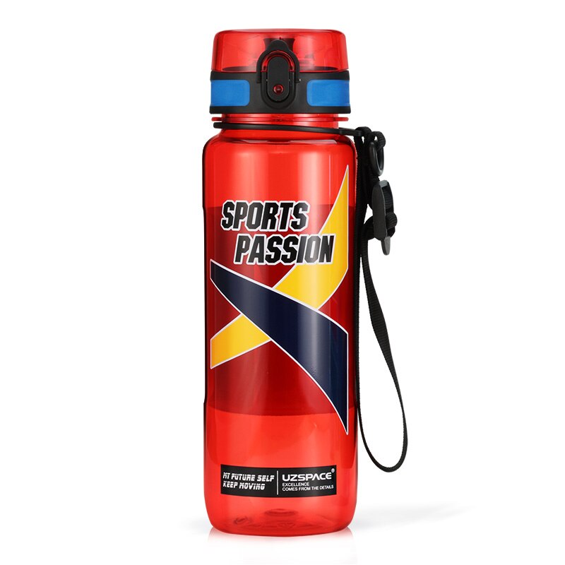 Sport Water Bottles Large Capacity male Portable Creative Trend Kettle Outdoor fitness Space Plastic