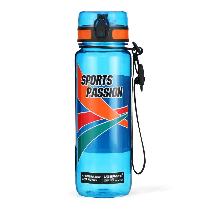 Sport Water Bottles Large Capacity male Portable Creative Trend Kettle Outdoor fitness Space Plastic