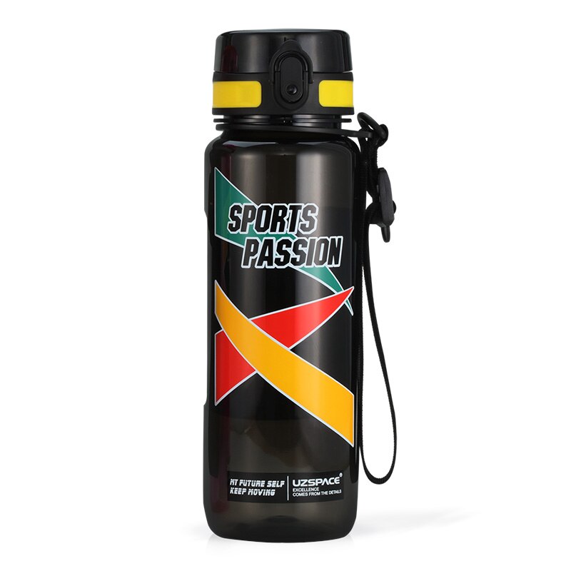 Sport Water Bottles Large Capacity male Portable Creative Trend Kettle Outdoor fitness Space Plastic