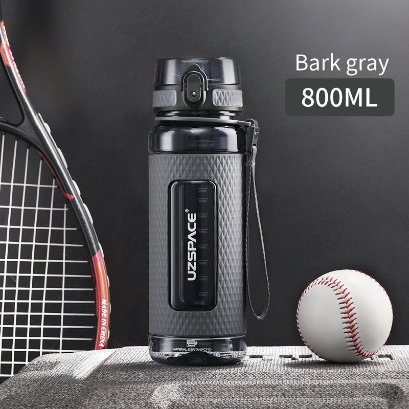 Sports Water Bottles BPA Free 1000ml Portable Leakproof Drop-proof Plastic Drink Bottle