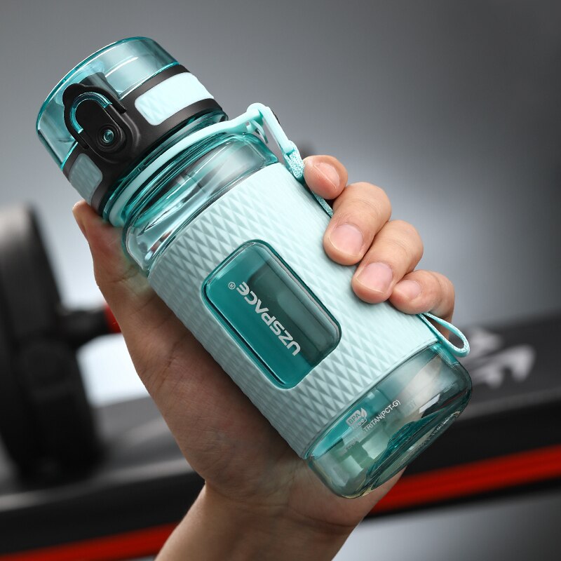 Sports Water Bottles Gym Leak-proof Drop-proof Portable Shaker Plastic Drink Water Bottle