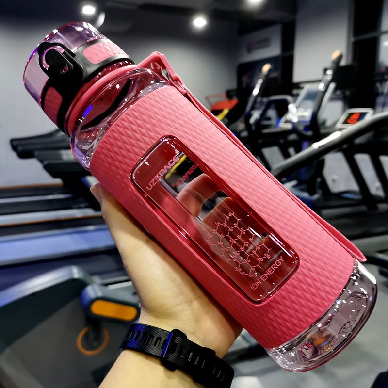 Sports Water Bottles Gym Leak-proof Drop-proof Portable Shaker Outdoor Drink Water Bottle