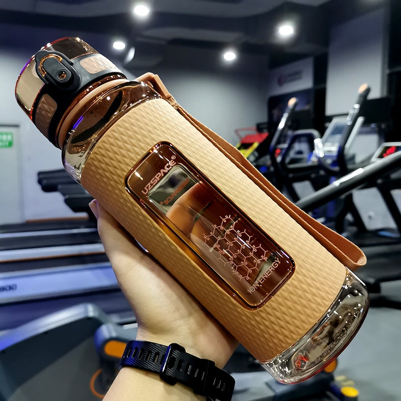 Sports Water Bottles Gym Leak-proof Drop-proof Portable Shaker Outdoor Drink Water Bottle