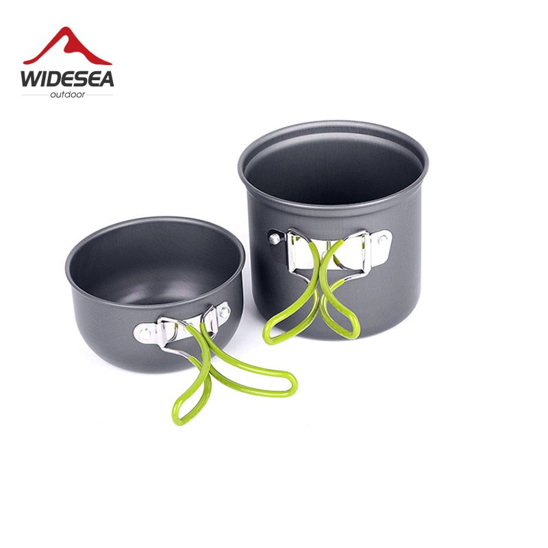 Ultralight Camping Cookware Utensils outdoor tableware set Hiking Picnic Backpacking Camping