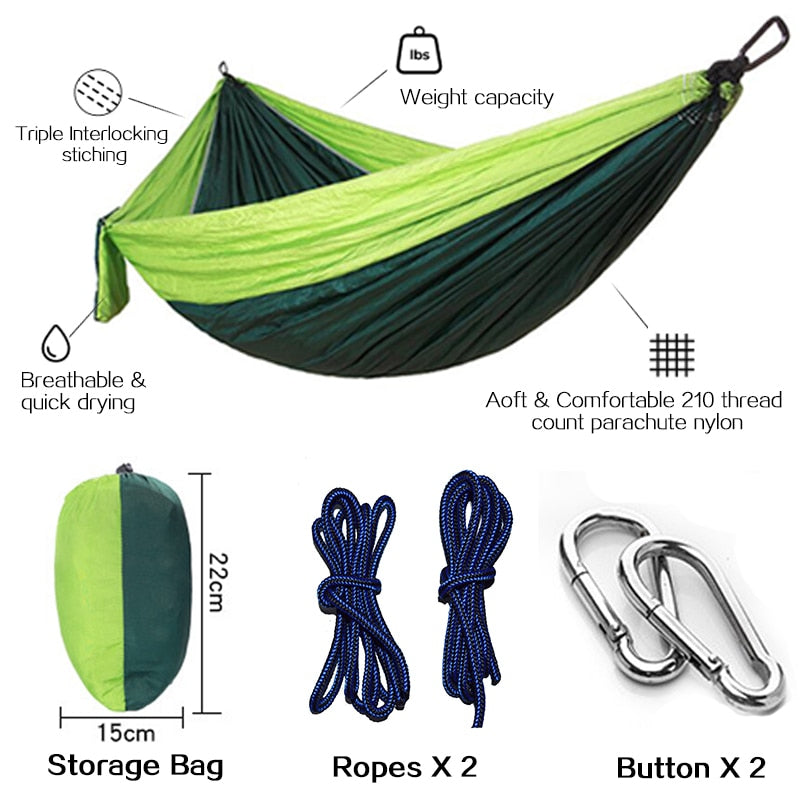 Ultralight Outdoor Camping Hammock Sleep Swing Tree Bed Garden Backyard Furniture Hanging Chair