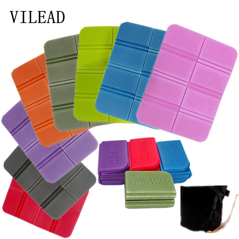 VILEAD New XPE 8 Folder Camping Mat Folding Portable Small Cushion Moisture-Proof Waterproof Prevent