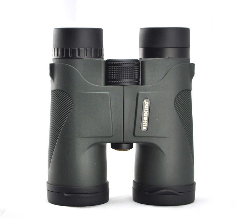 Visionking High Quality 10x42 Hunting Binoculars Waterproof Telescope Green and Black Binoculars