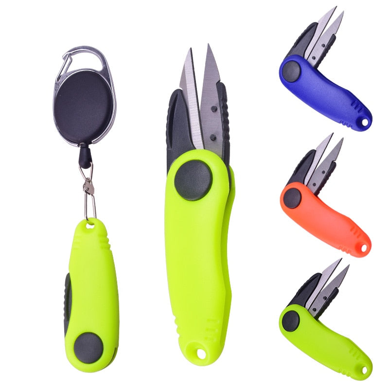 WDAIREN Fishing Quick Knot Tool kit Shrimp-type Fishing Line Cutter Clipper Nipper Hook Sharpener Fly Tying Tool Tackle Gear
