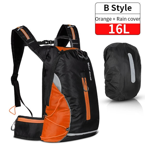 Bicycle Bag Outdoor Waterproof Backpack for Mountaineering, Climbing, Travel, Hiking and Cycling