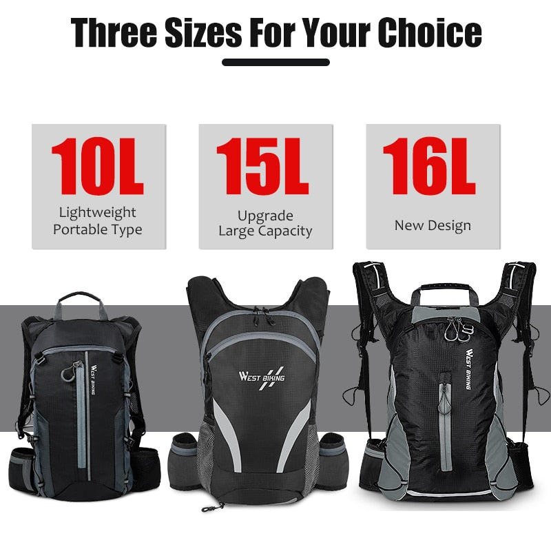 Bicycle Bag Outdoor Waterproof Backpack for Mountaineering, Climbing, Travel, Hiking and Cycling