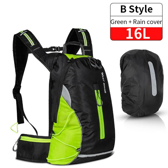 Bicycle Bag Outdoor Waterproof Backpack for Mountaineering, Climbing, Travel, Hiking and Cycling