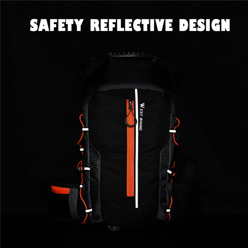 Bicycle Bag Outdoor Waterproof Backpack for Mountaineering, Climbing, Travel, Hiking and Cycling