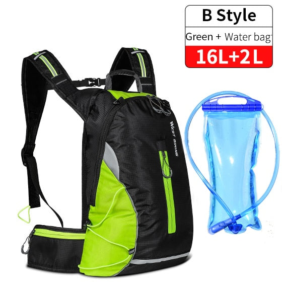 Bicycle Bag Outdoor Waterproof Backpack for Mountaineering, Climbing, Travel, Hiking and Cycling