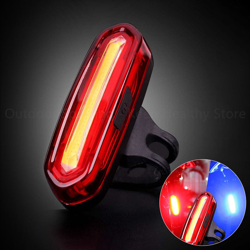 WHEEL UP Bike Taillight Waterproof Riding Rear light Led Usb Chargeable Mountain Bike Cycling