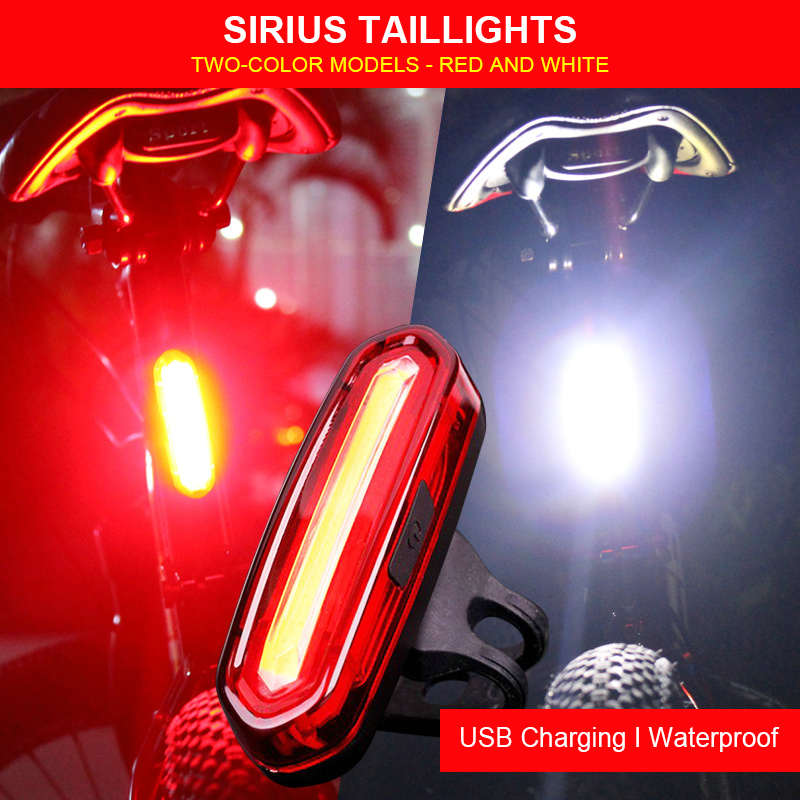 WHEEL UP Bike Taillight Waterproof Riding Rear light Led Usb Chargeable Mountain Bike Cycling