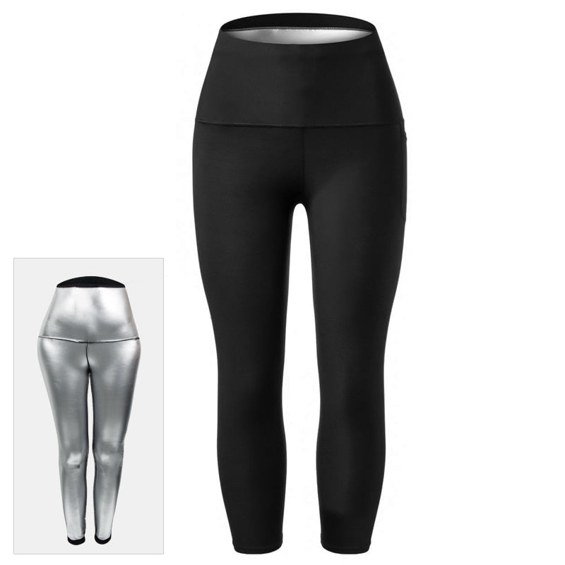 Waist Trainers Sweat Sauna Pants Body Shaper Slimming Pants Women Waist Trainer Tummy Hot Thermo