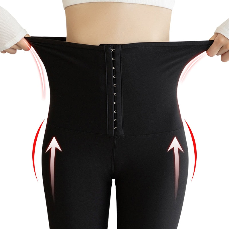 Waist Trainers Sweat Sauna Pants Body Shaper Slimming Pants Women Waist Trainer Tummy Hot Thermo