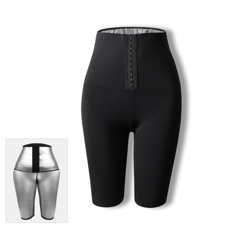 Waist Trainers Sweat Sauna Pants Body Shaper Slimming Pants Women Waist Trainer Tummy Hot Thermo