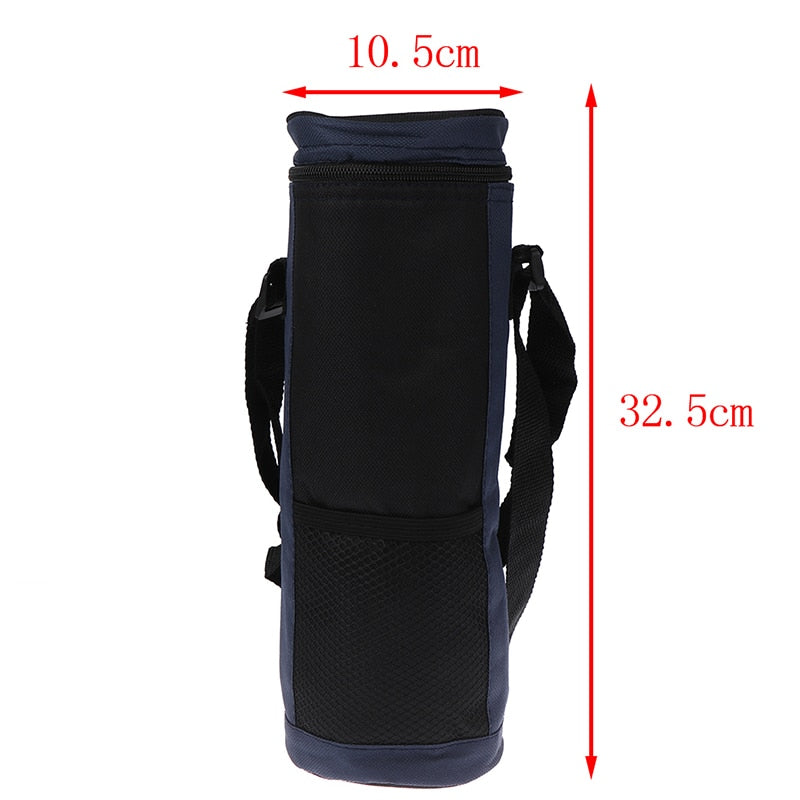 Water Bottle Cooler Tote Bag Universal Water Bottle Pouch High Capacity Insulated Cooler Bag Outdoor